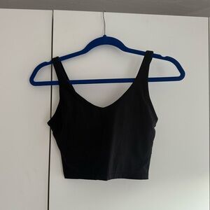 Athletic Black workout top